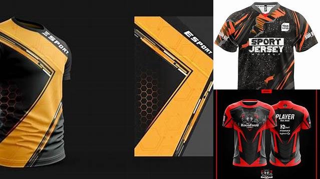 4492+ Gaming Jersey Template Psd Versatile Photoshop File