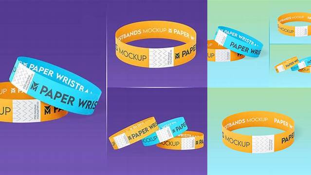 4498+ Paper Wristband Mockup Free Digital Download