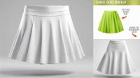 4498+ Tennis Skirt Mockup PSD Download