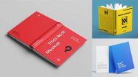 4503+ Opened Book with Glossy Cover PSD Mockup Download Free