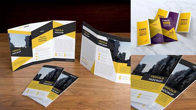 4503+ Paper Brochure PSD Mockup Free Downloadable Graphic Resource