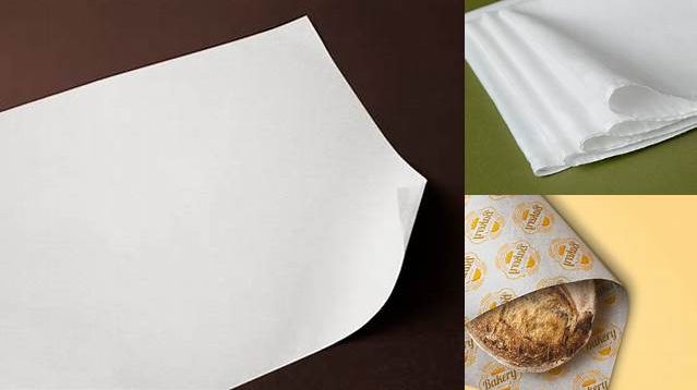 4504+ Greaseproof Paper Mockup Easy Editable