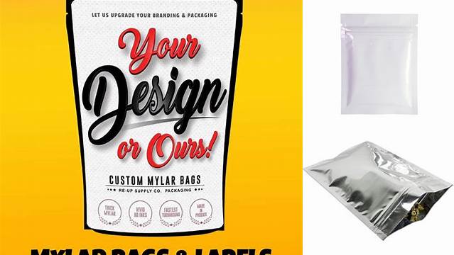 4515+ Mylar Bag Template Best for Showcase