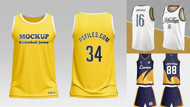 4519+ Basketball Jersey Mockup Psd Best for Showcase