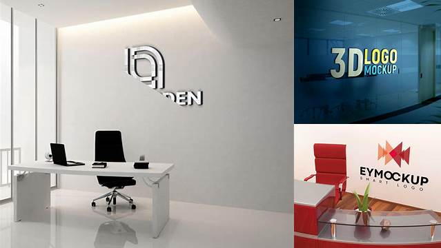 4519+ Office Logo Mockup Free Download Fully Layered PSD Freebie