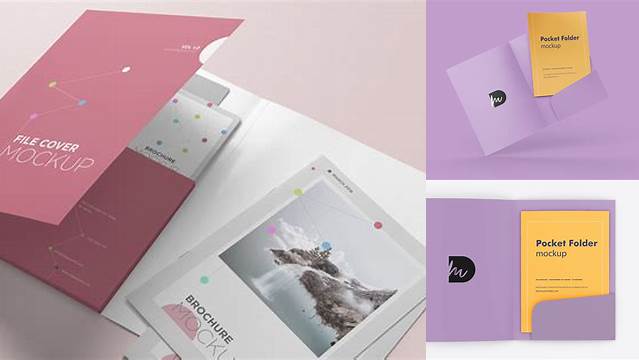 4526+ Folder Mockup Free Psd Digital Download