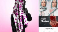 453+ Hijab Mockup Psd Easy Editable