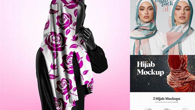 453+ Hijab Mockup Psd Easy Editable