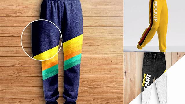 4533+ Sport Pants Mockup Free PSD