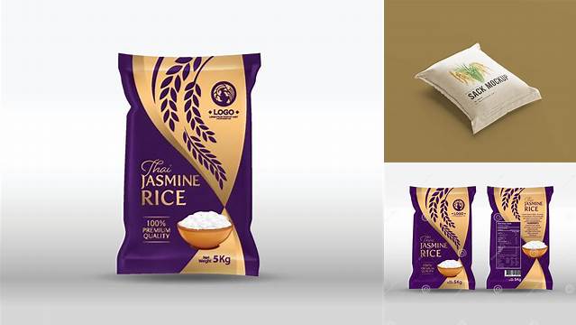 4537+ Mockup Rice Smart PNG Image