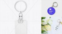 4542+ Acrylic Keychain Mockup Hight Resolution