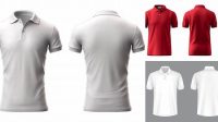 4547+ Polo Shirt Mockup Front And Back Digital Resource Free Download