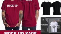 4549+ Mock Up Kaos Polos Depan Belakang Free PSD