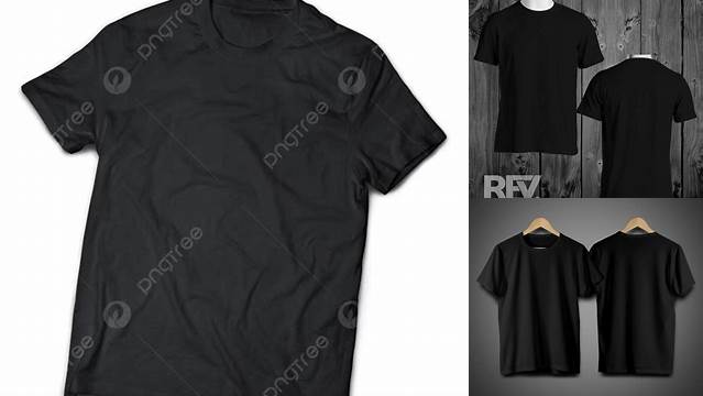 4561+ Mockup Kaos Hitam Polos Stylish Free PSD