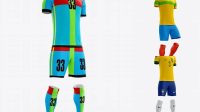 4562+ Full Soccer Kit Halfside View Smart Layer PSD