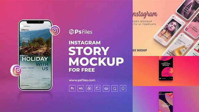 4563+ Stories Instagram Mockup PSD Download