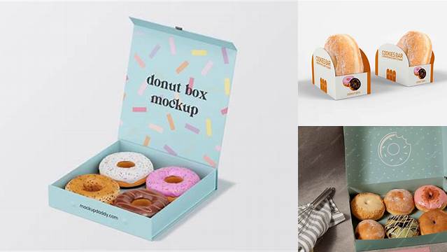 4565+ Donut Packaging Mockup PSD Free Download