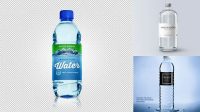 4569+ Clear Bottle With Water PSD Mockup Exclusive and Stylish Design PSD