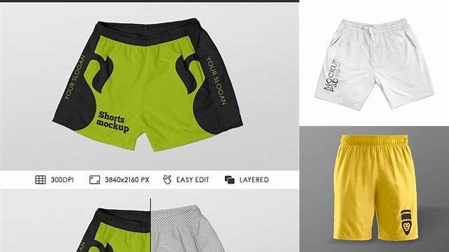 457+ Shorts Mockup Free Download Hight Resolution