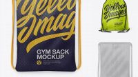 457+ Training Gym Sack Back View Stylish Free PSD