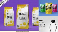 4570+ Transparent Plastic Packaging Mockup Free PSD Free Download