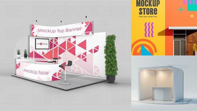 4573+ Pop Up Store Mockup Free Premium Quality Freebie