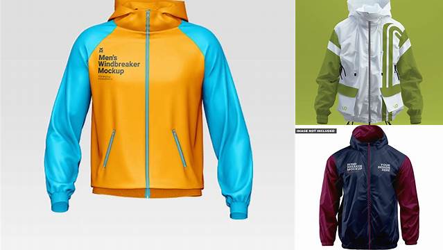 4580+ Windbreaker Mockup Psd PSD Free Download