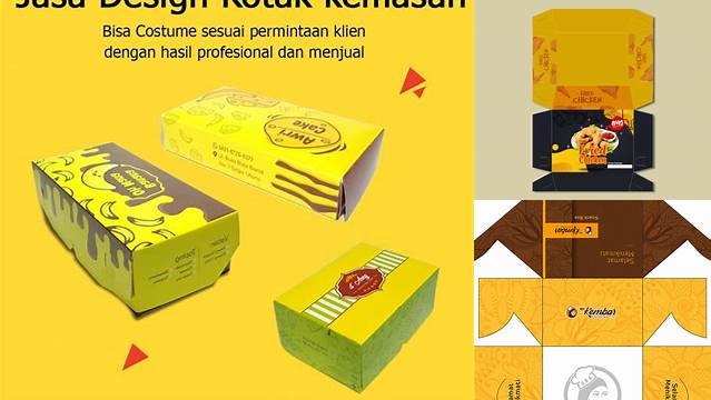 4581+ Desain Kardus Makanan Creative Free Photoshop Template