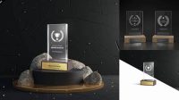 4584+ Award Mockup Best for Showcase