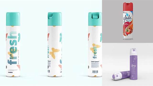 4589+ Air Freshener Spray PSD Mockup Photoshop PSD Free for Designers