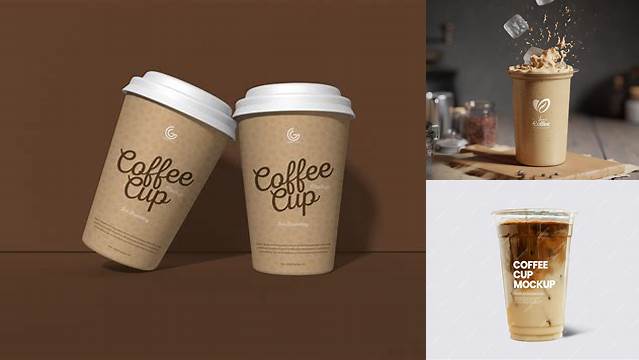 4589+ Iced Coffee Cup Mockup Free PSD Download