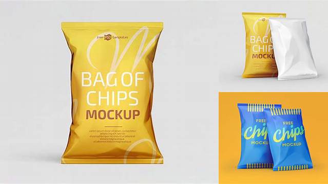 4590+ Mockup Chips Bag Png Customizable PSD Templates