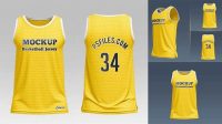 4591+ Free Mockup Basketball Jersey Download Now Free PSD Template