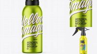 4592+ Metallized Aerosol PSD Mockup Downloadable PSD Design Template