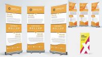 4595+ Mockup X Banner Cdr Include TIFF