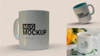 4598+ Ceramic Mug PSD Mockup Fully Layered PSD Freebie