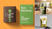 4600+ Tea Packaging Mockup Best for Showcase