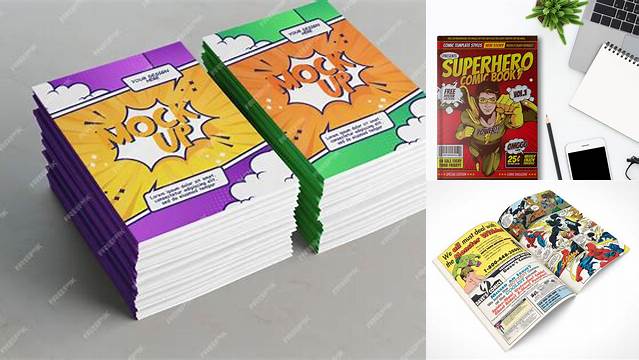 4607+ Comic Book Mockup Free Editable PSD File