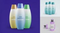 4608+ Little Shampoo Bottle PSD Mockup Layered PSD File Free Download