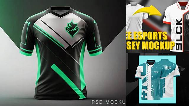 4613+ Mockup Jersey Esports Easy Editable