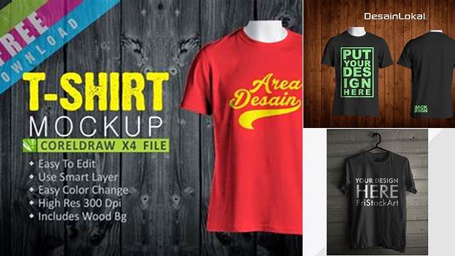 4615+ Download Mockup Kaos Cdr X7 Free Mockup Templates