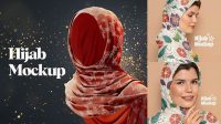 4616+ Hijab Mockup Psd Download Professional PSD