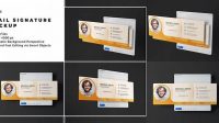 4619+ Email Signature Mockup Include TIFF