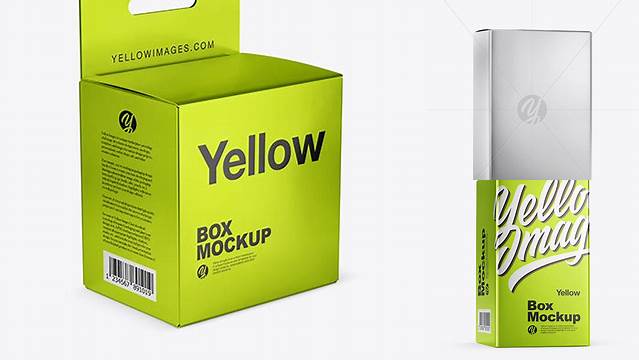 4620+ Metallized Paper Box PSD Mockup Digital Download