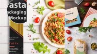 4620+ Mockup Pasta Packaging Free PSD for Designers