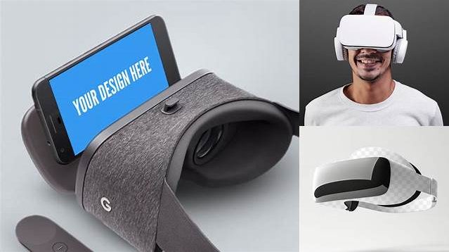 4628+ Vr Headset Mockup Free PSD