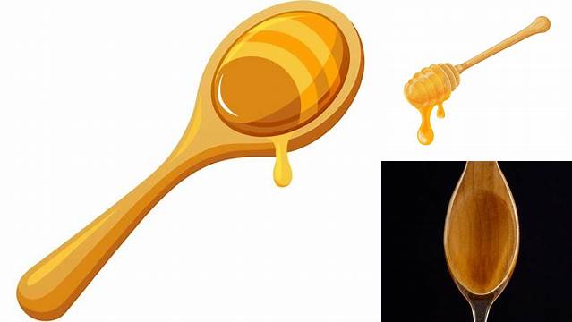 4628+ Wooden Spoon With Honey Advanced Photoshop Design Free