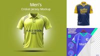 4631+ Cricket Jersey Mockup Free Download Best for Showcase