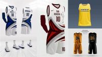 4633+ Jersey Basketball Mockup Free PSD Free Download