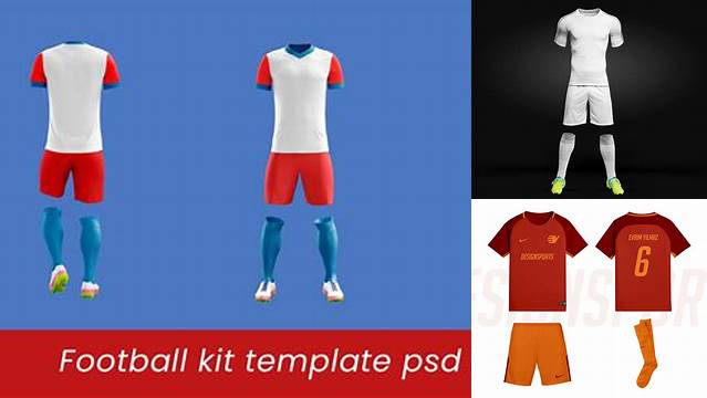 4634+ Football Kit Template Psd Easy Editable